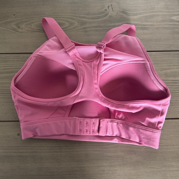 Gymshark Pink High-Neck Sports Bra 32D - Picture 4 of 5